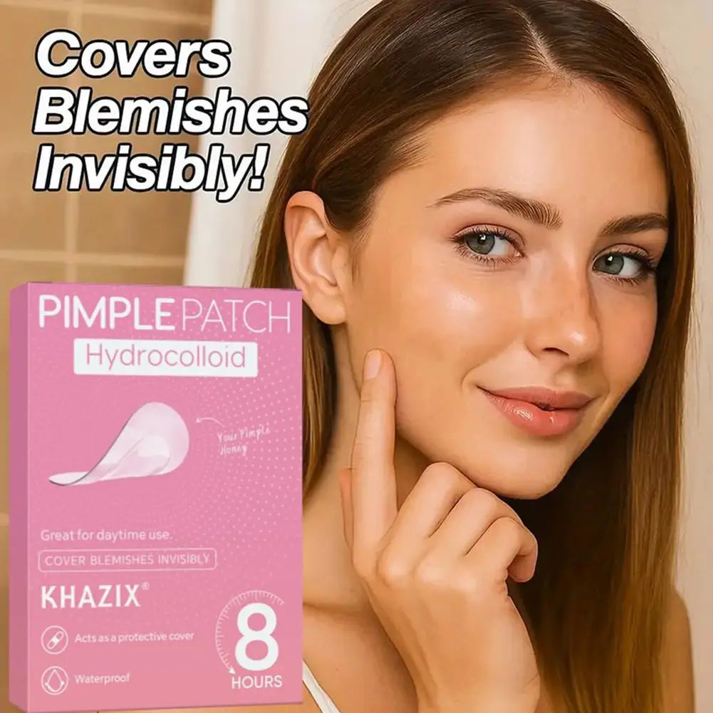 Multi-Shape Hydrocolloid Acne Patches – Invisible Skin Repair