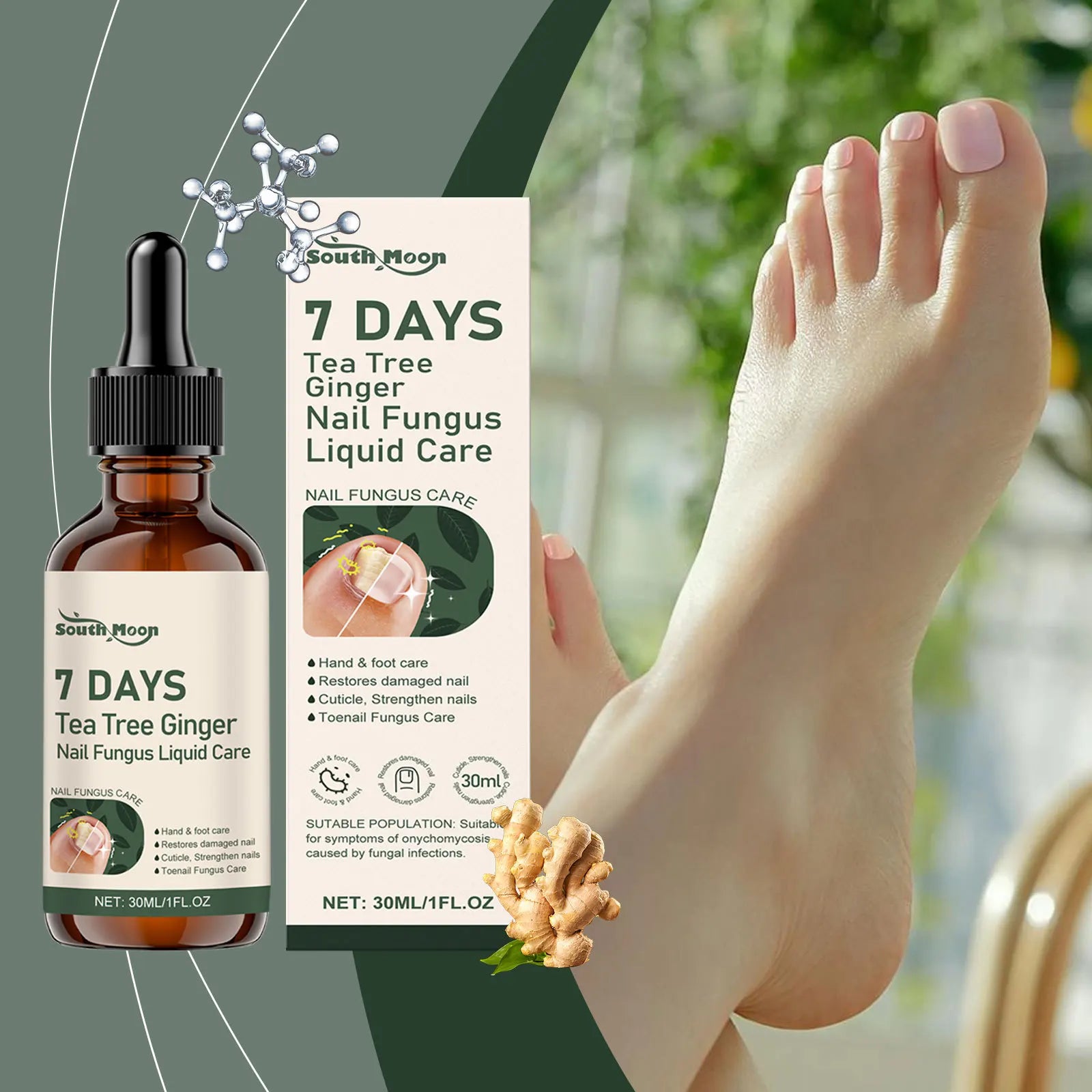 7 Days Nail Strengthening Oil Nail Fungus Treatment Repairing Paronychia Ingrown Toenail Onychomycosis Removal Care Product 30ml Oasis Select