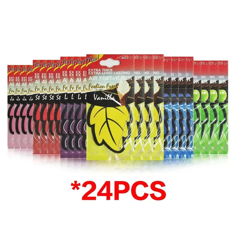 7/14/21PCS Car Air Freshener Smell Car Perfume For Car Interior Accessories Air Freshener Customization Oasis Select