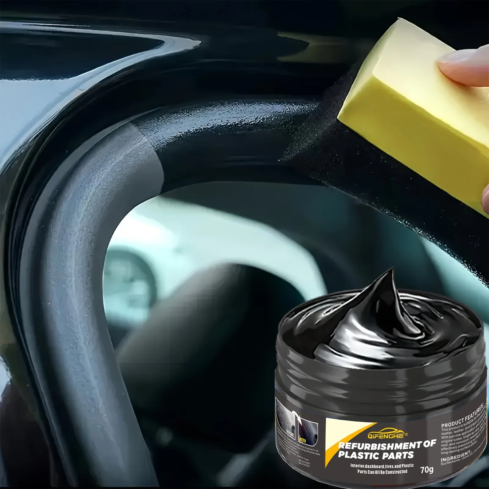 Car Plastic Restorer – Polishing Wax & Scratch Repair Cream Car Plastic Restorer Oasis Select