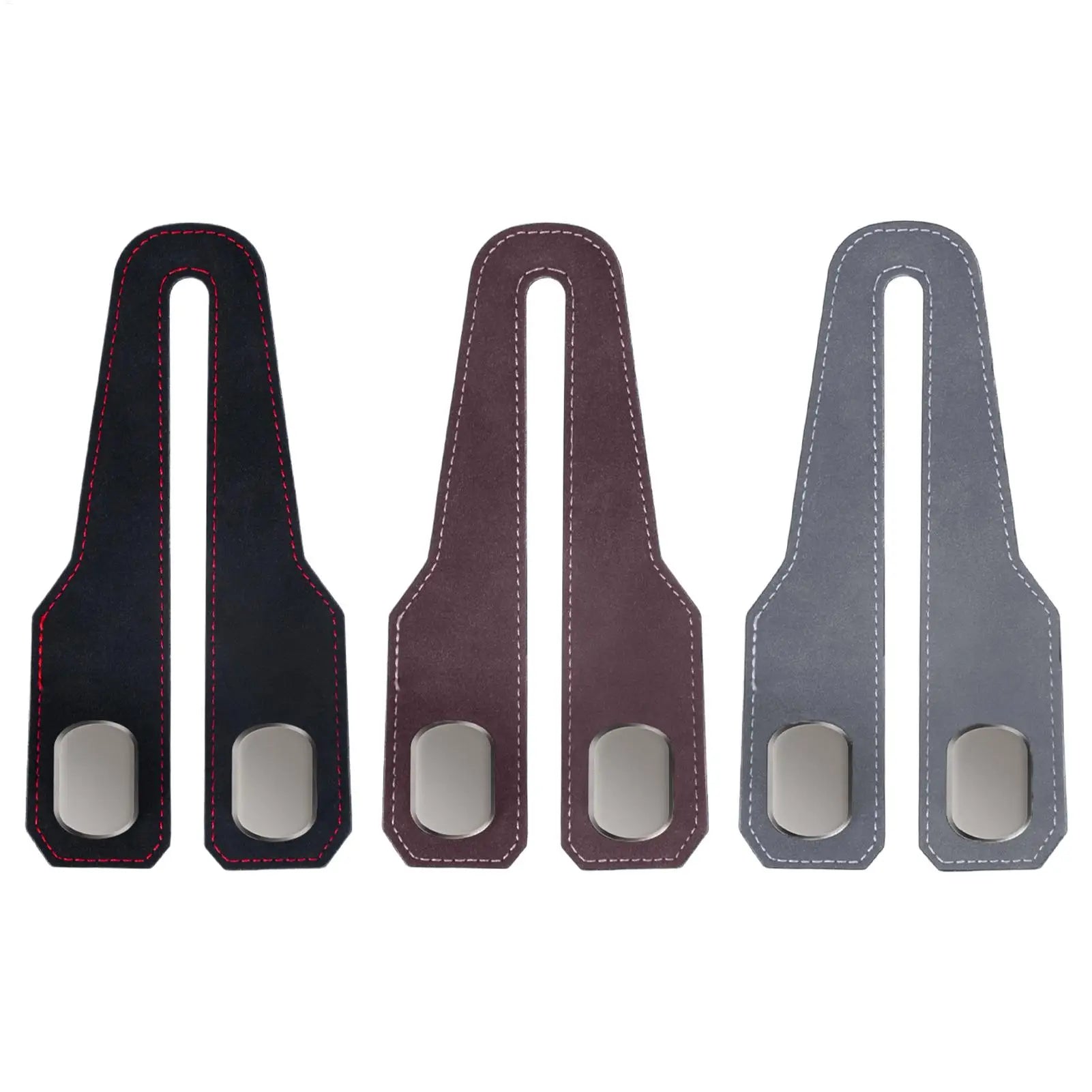 Car Headrest Hooks Hanger Multipurpose Adjustable for Bags Seat Back Organizer Holder Clips Auto Fastener Car Headrest Hook Oasis Select