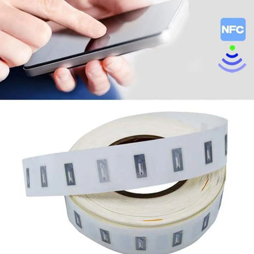 10-Pack NFC Ntag213 Sticker Tags 11x21mm 13.56MHz Wet Inlay NFC Sticker Tags Oasis Select
