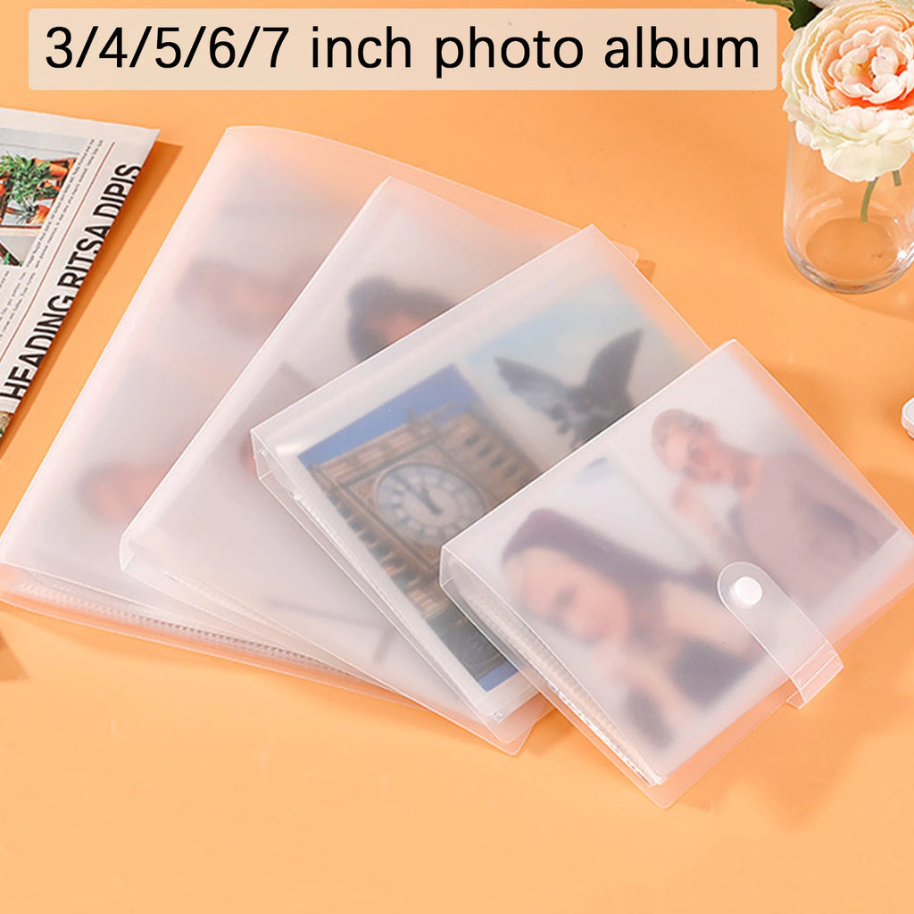 Photo album with 80/160 slots, Polaroid card holder, 3-7 inch jewelry storage card holder, idol star photo collection. Oasis Select