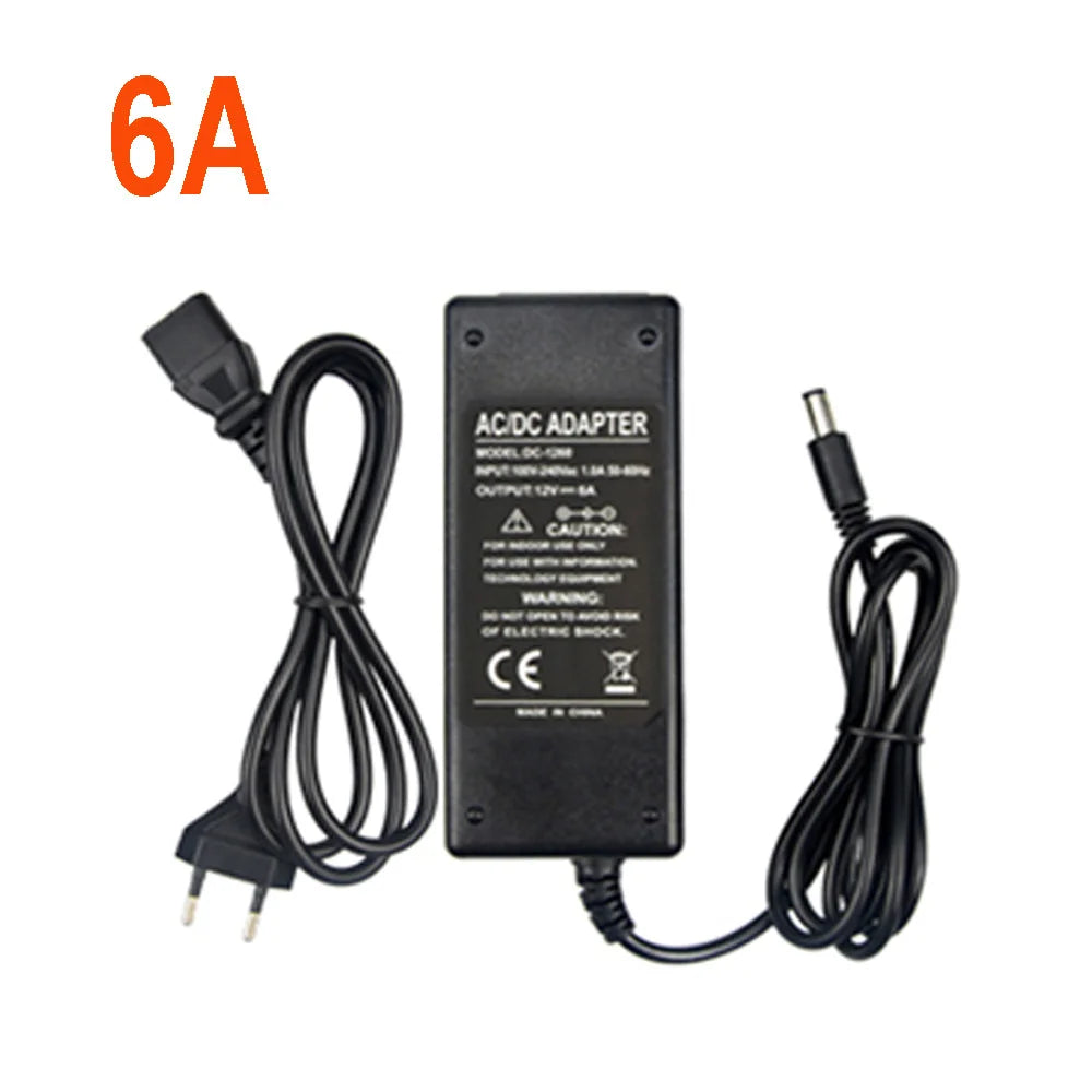 DC 12V 3A Lighting Transformer 1A-8A AC 110V 220V Switching Power Supply LED Converter Adapter for LED Strip Light Bar Tube Lamp Oasis Select