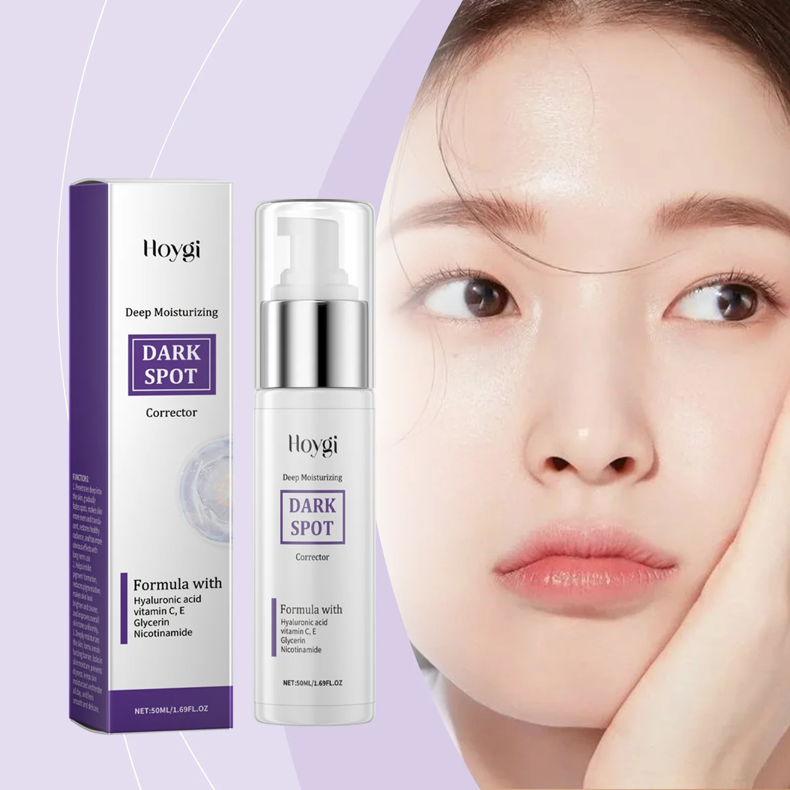 Hoygi Dark Spot Corrector Essence Lotion 50ml – Brightening