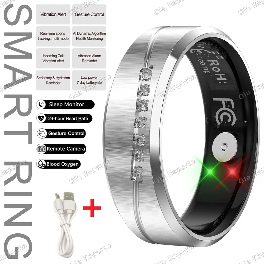Ola Esporte Smart Ring – Heart Rate, Sleep & Health Monitor