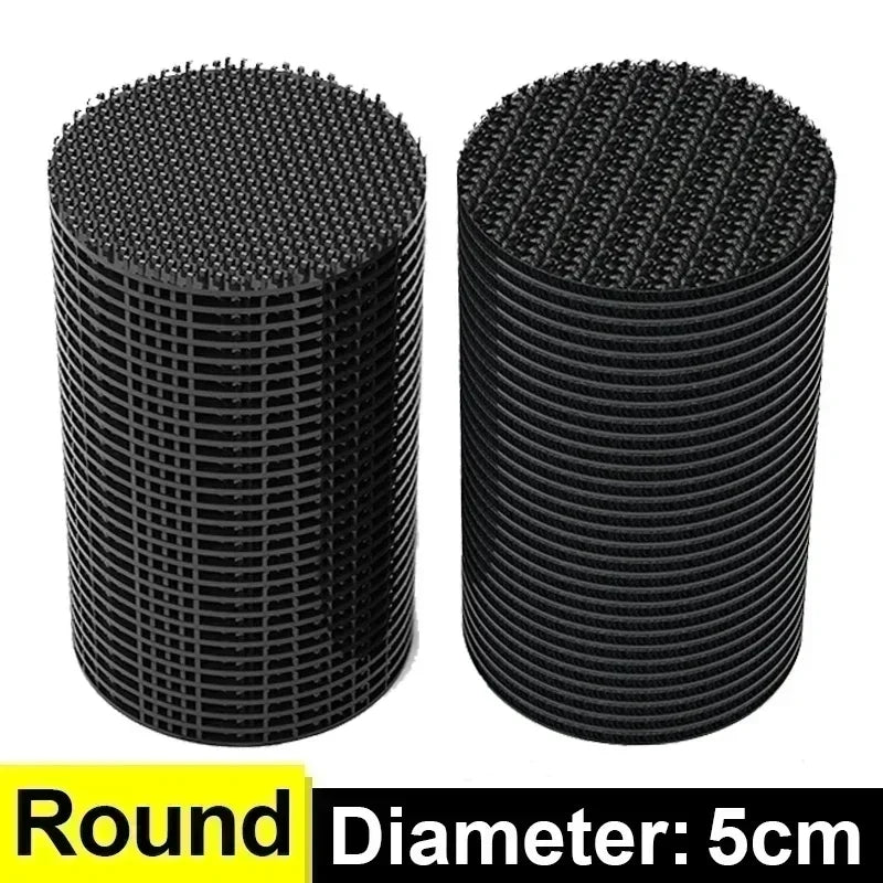 Self Adhesive Tape Hook and Loop Strips Sticky Back Fastener Heavy Duty Mounting Strips Instead of Holes and Screws Adhesive Oasis Select Round 10pairs