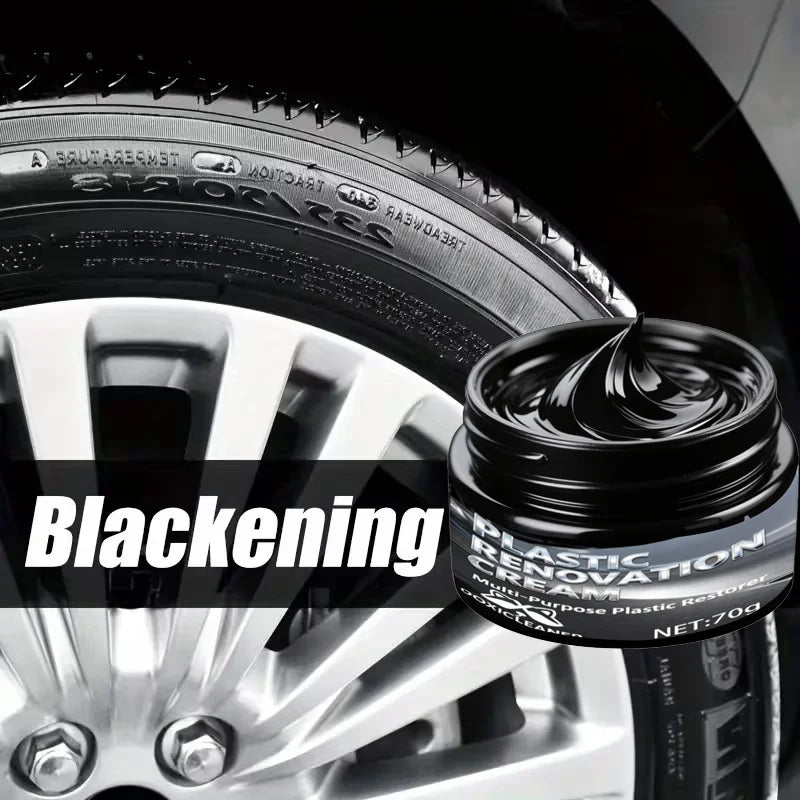 Plastic Repair Paste & Tire Shine | UV Protection 5-Min Fix Car Detailing Paste Oasis Select