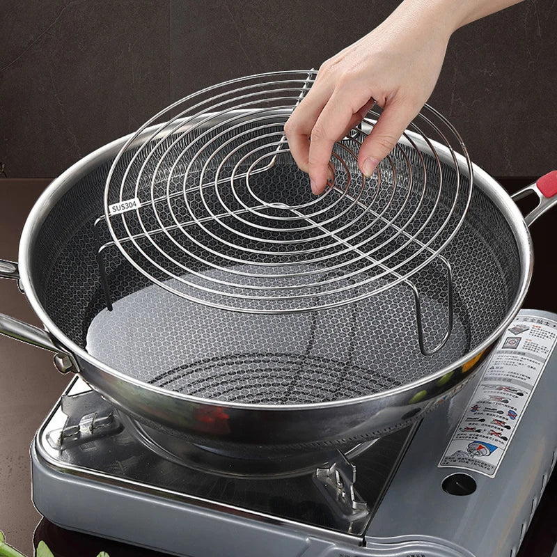 304 Stainless Steel Round Steamer Rack Kitchen Multifunction Pot Steaming Tray Dumplings Eggs Grill Stand Pressure Cooker Trivet Oasis Select