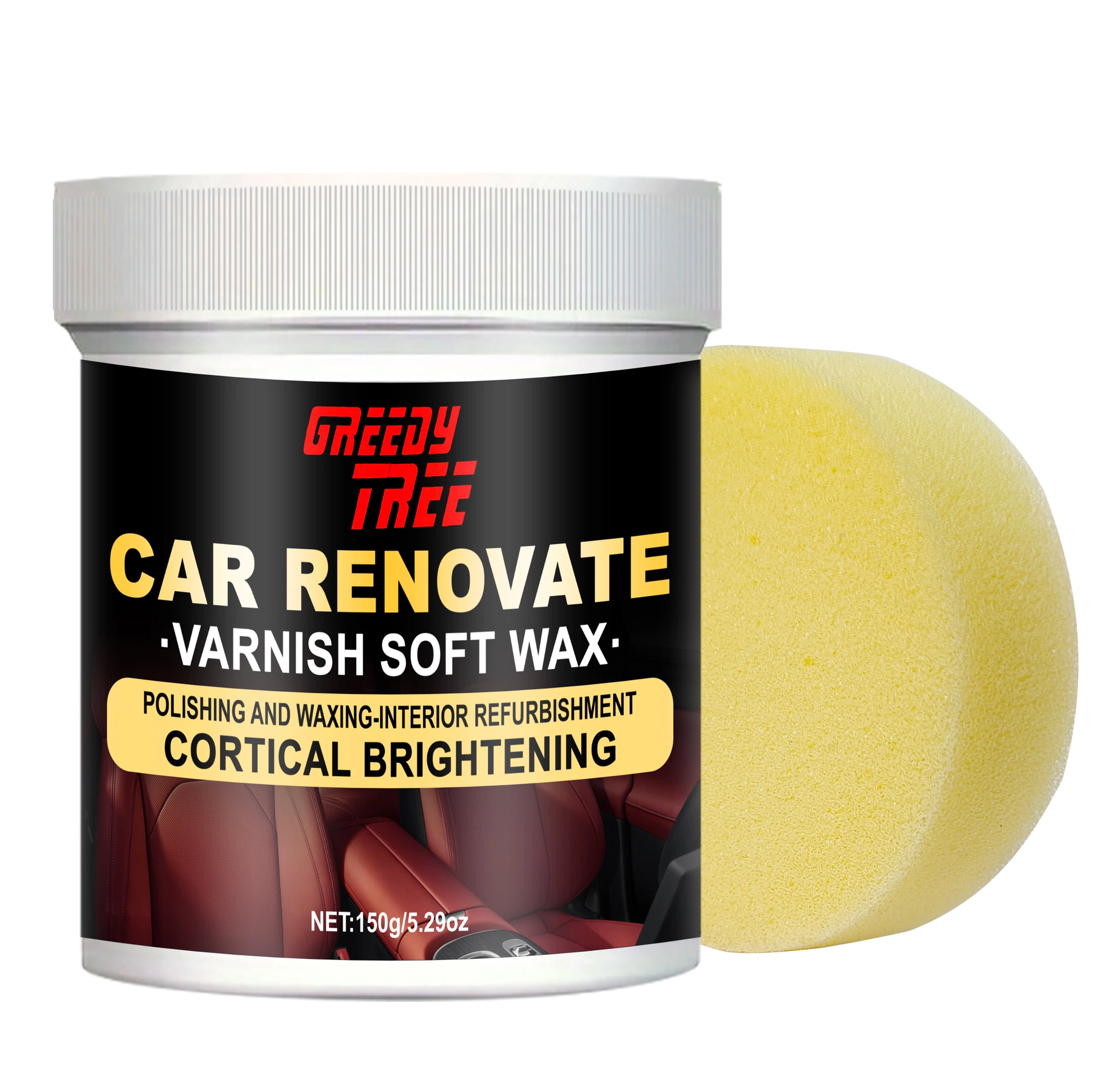 Plastic & Rubber Repair Cream – Black Restoration & Scratch Remover
