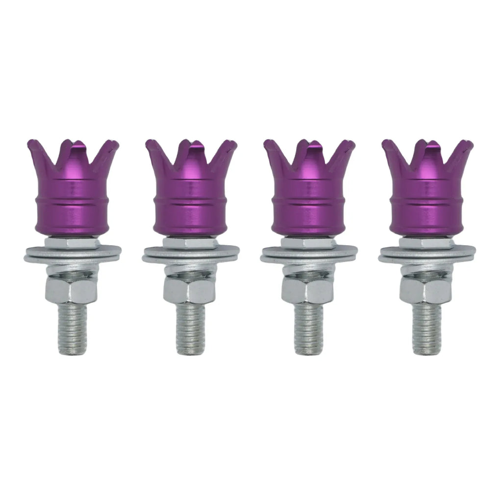 Car license plate frame screw modification M6 is used to modify license plate screws for car license plate frames, motorcycles, Oasis Select 4pcs 7