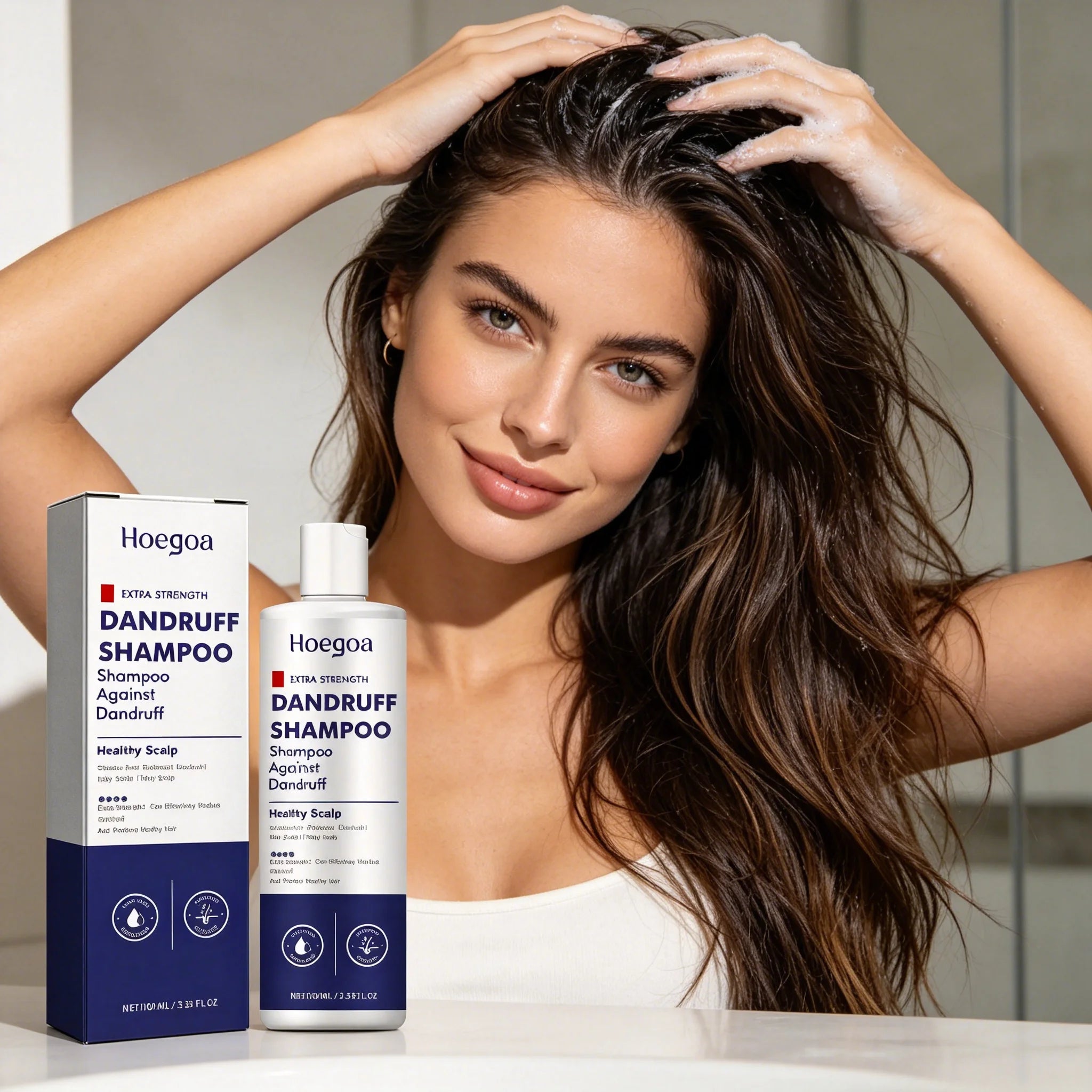 HOEGOA Deep Scalp Cleansing & Hair Thickening Shampoo Scalp Care Shampoo Oasis Select