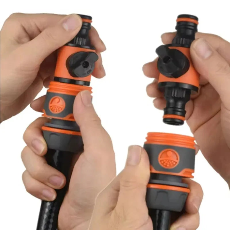 1PC/2PCS Garden Hose Shut Off Valve Tap Adapter Quick Joint Garden Sprays Sprinklers for Watering The Garden Oasis Select