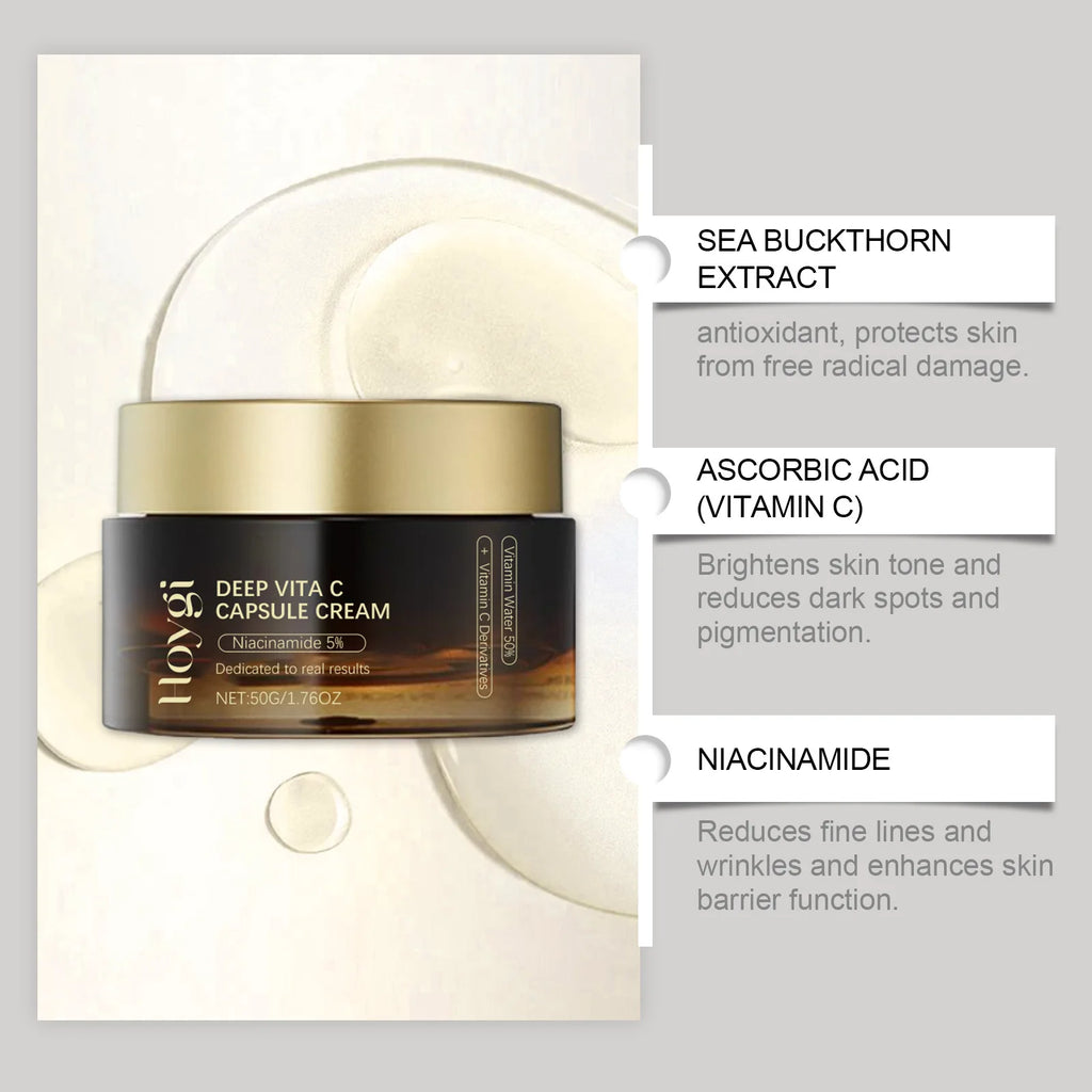 Hoygi Niacinamide Brightening Cream – Pores, Dark Spots & Firming Brightening Face Cream Oasis Select