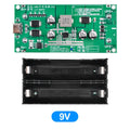 Type-C 15W 3A 18650 Lithium Battery Charger Module DC-DC Step Up Booster Fast Charge UPS Power Supply / Converter 5V 9V 12V Oasis Select 9V