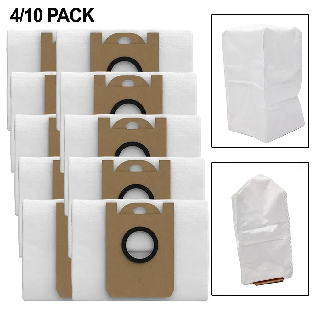 4PACK/10PACK Dust Bags Disposable Dust Bag 3.5 Liter Disposable Dust Bag For BObsweep Dustin And For Orb-I Efficient Filtration Oasis Select