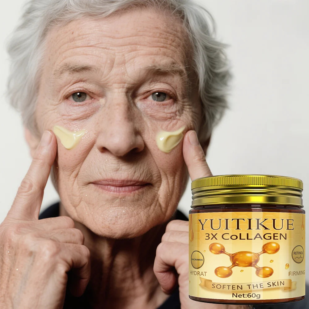 YUITIKUE Collagen Face Cream – Anti-Wrinkle & Brightening 60g