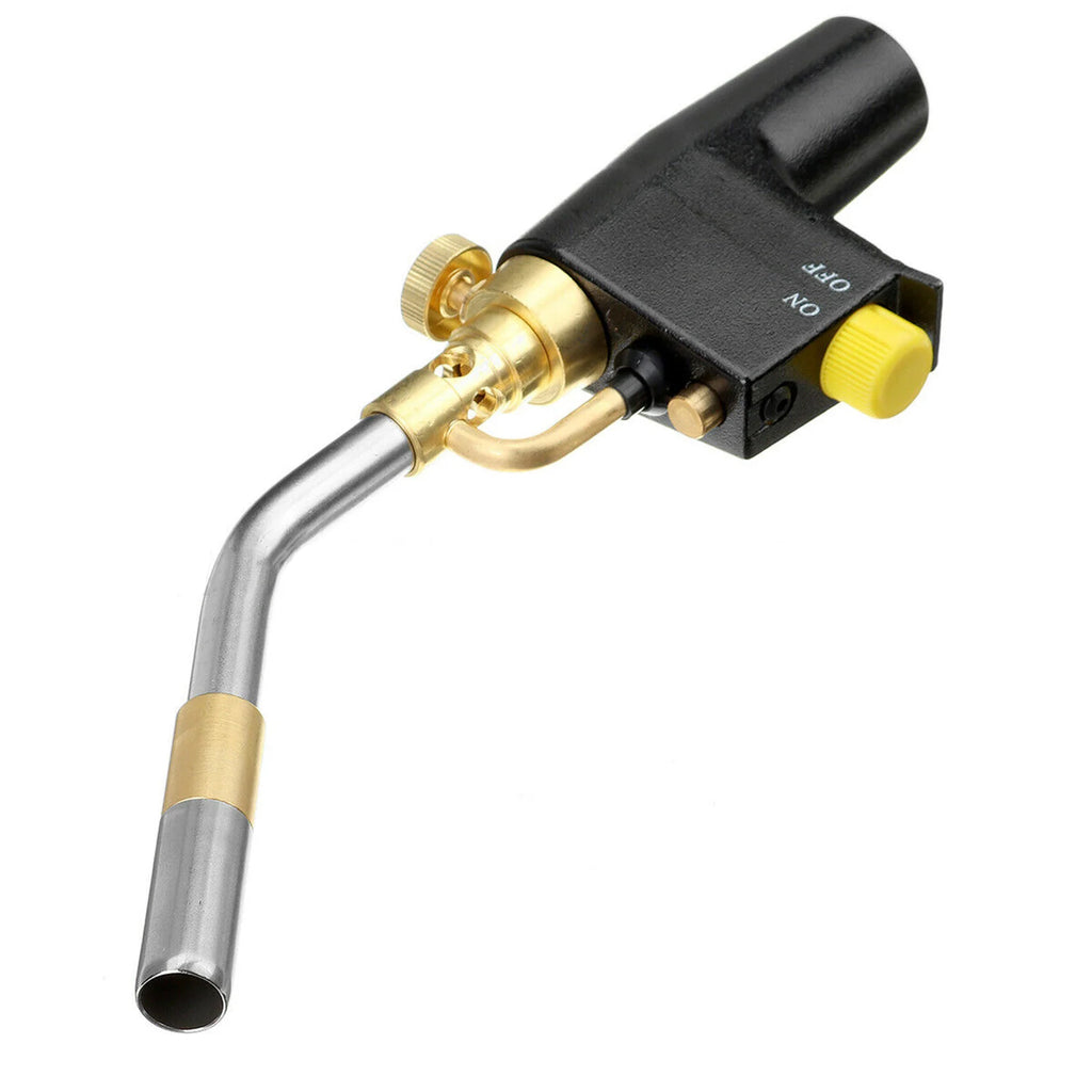 Welding Torch Adjustable TS8000 Trigger Brass Mapp Gas Torch High Propane Adjustable Oasis Select Black