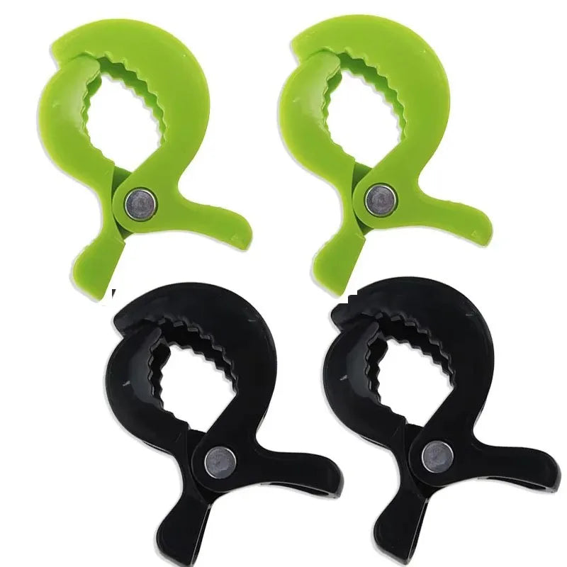 1- Baby Colorful Car Seat Accessories Plastic Pushchair Toy Clip Pram