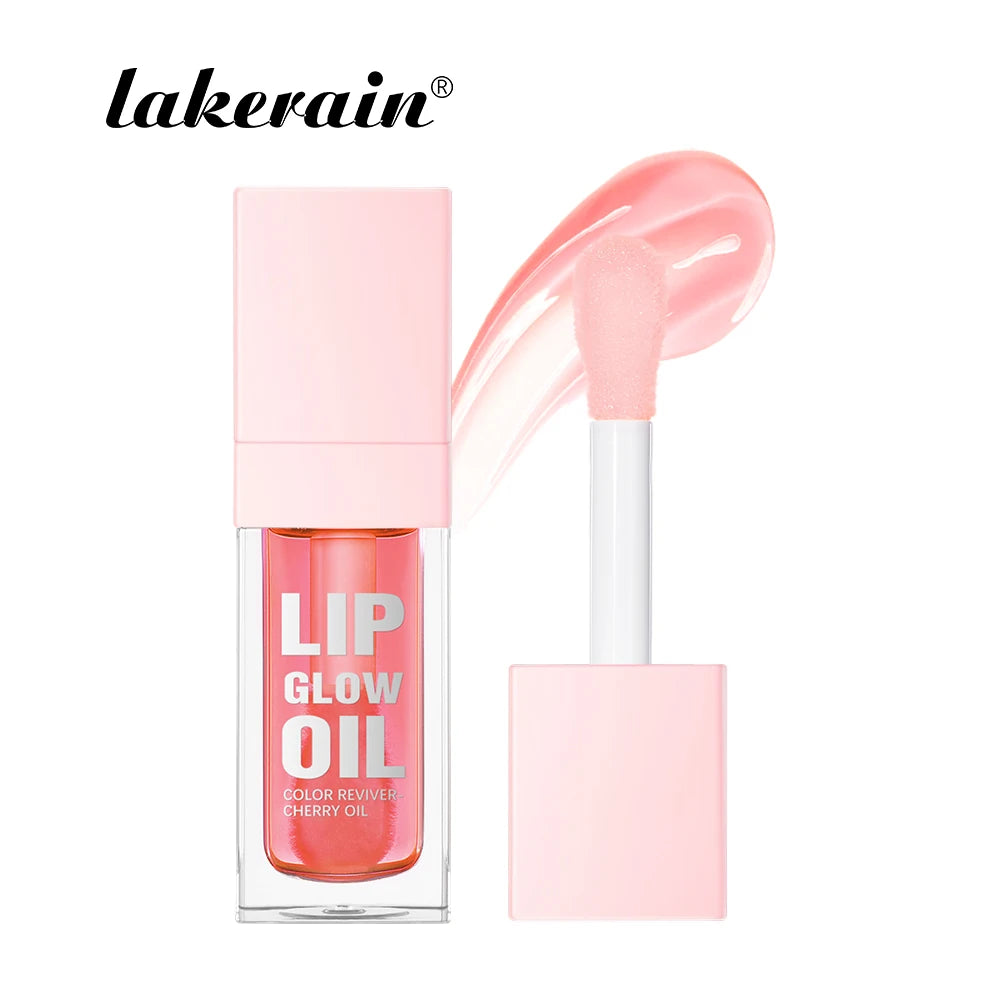 Moisturizing Lip Gloss Mirror Water Lip Glaze Nourishes Lips Liquid Lipstick Volume Lip Clear Lipgloss Women Lips Cosmetics Oasis Select Pink