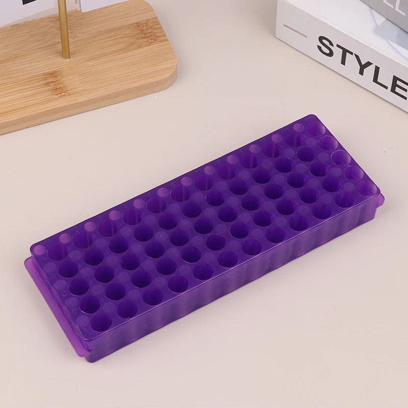 60-Hole Centrifuge Tube Rack for 0.5ml & 1.5ml Vials
