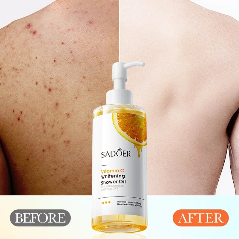 250Ml Vitamin C Whitening Cleansing Body Wash Whitening Shower Oils Beauty Health Body Cleansers Oasis Select