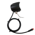 5W Headlight 6-80V Accessory Black E Bike For Electric Bicycle Front Light Led Light Parts Waterproof Practical Oasis Select Waterproof connector
