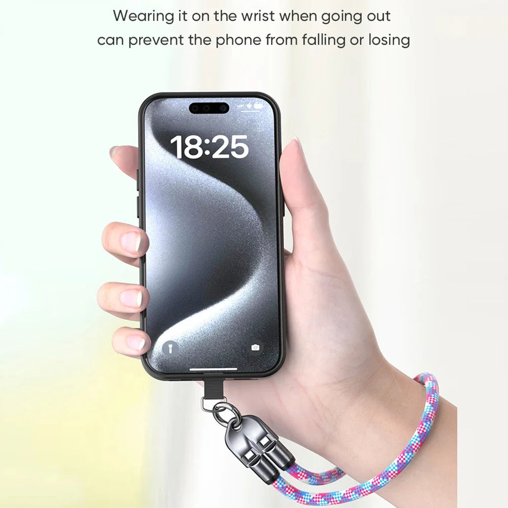 2-in-1 USB-C Lanyard & 240W Fast Charging Cable | PD Zinc Alloy
