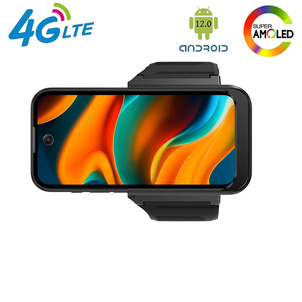 Q333 Mini Smart Watch 8GB RAM 128GB ROM Android 12.0 Face Unlock 2000mAh 4G LTE Type-C OTG 3.97‘’ Screen Detachable Smartwatch Oasis Select