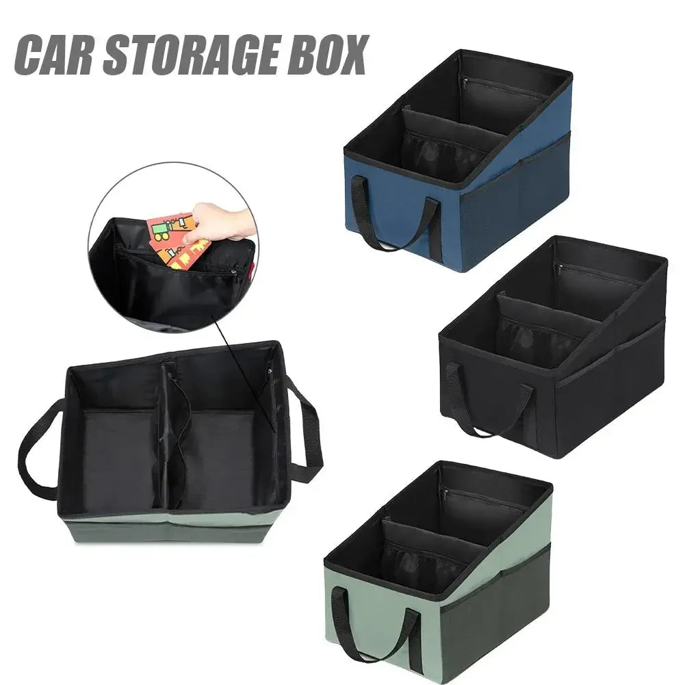 Car Trunk Organizer – Foldable High-Capacity Storage Box