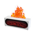 Fireplace Flame Humidifier Bluetooth Speaker & Aroma Diffuser Flame Humidifier Diffuser Oasis Select Volcano white EU