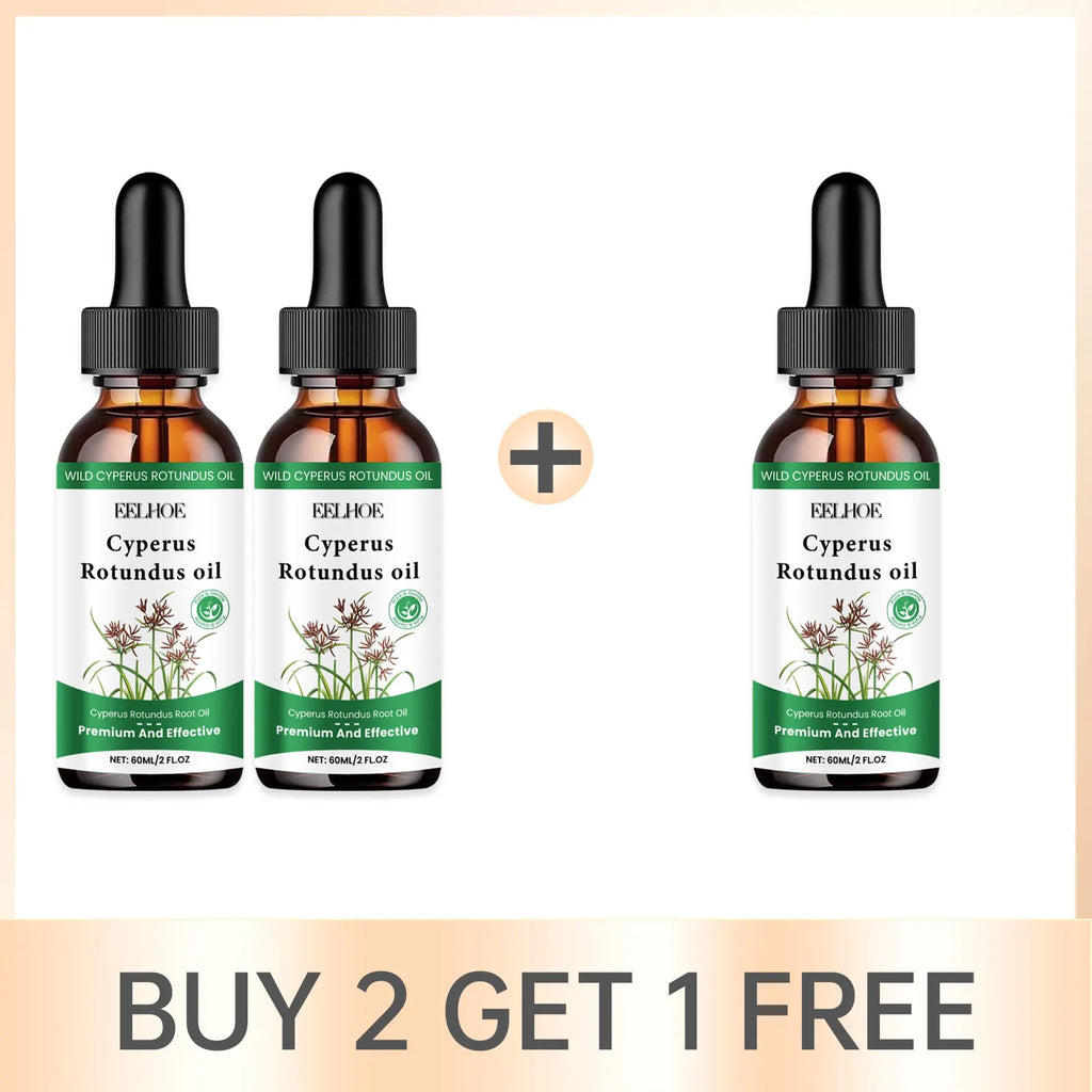 EELHOE Cyperus Rotundus Hair Removal Soothing Oil 60ml Hair Removal Oil Oasis Select Buy 2 Get 1 Free