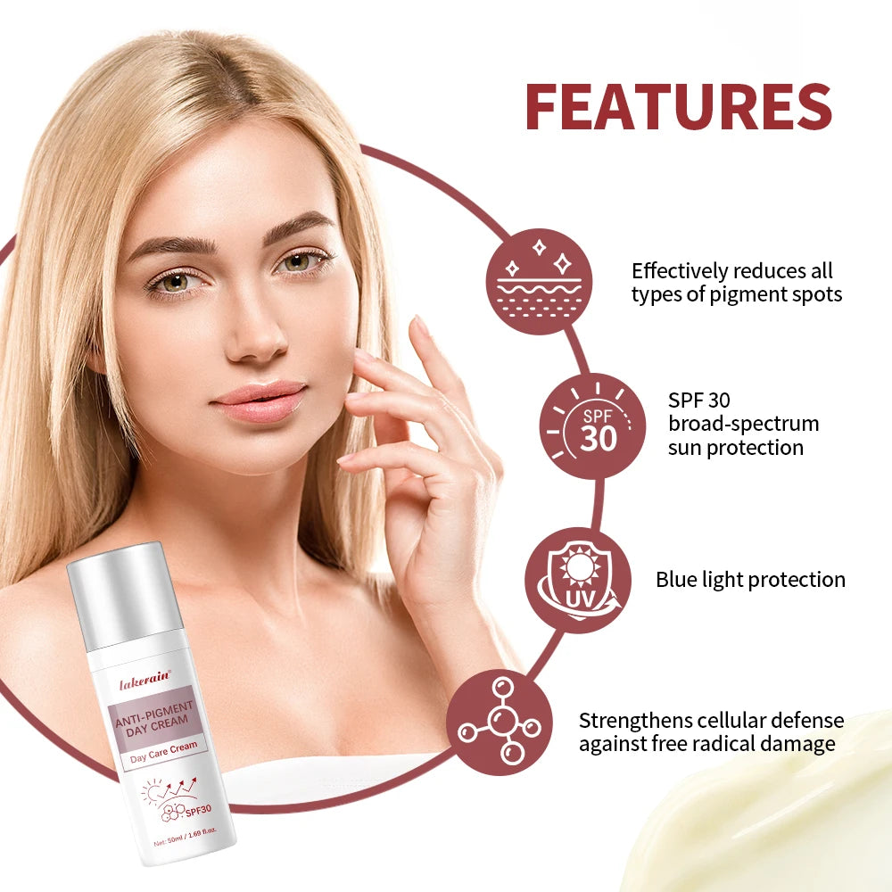 50ml Day Cream SPF 30 Outdoor Sun Protection Easily Absorbed Non-greasy Cream Daily Skin Care Product For All Skin Types Oasis Select