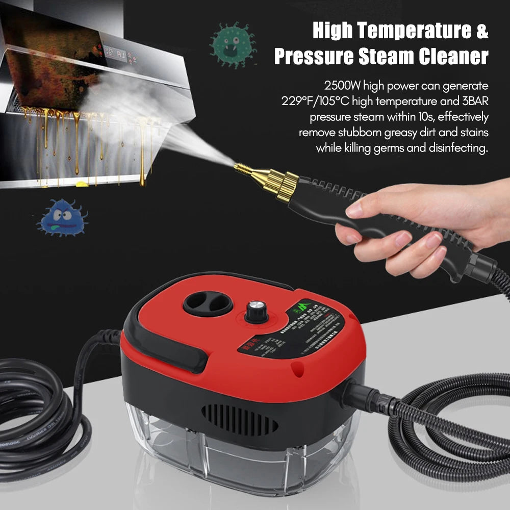 1500W Handheld Steam Cleaner – Car, Kitchen & Home