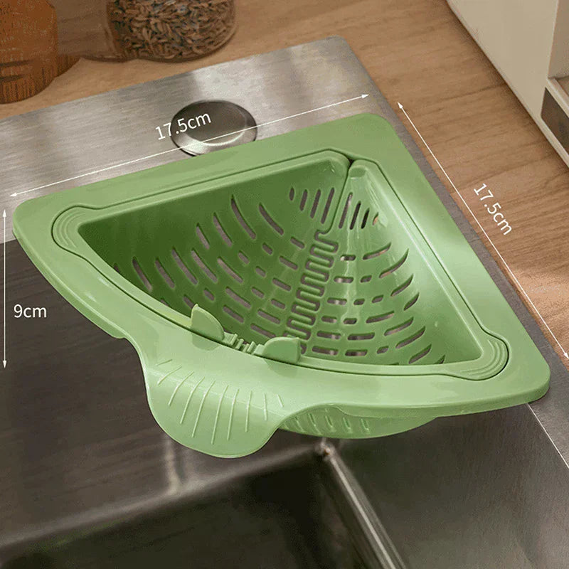 Kitchen Sink Drain Basket with Handle Food Slag Strainer Residue Processor - Essential Accessory for Clean Drains Oasis Select