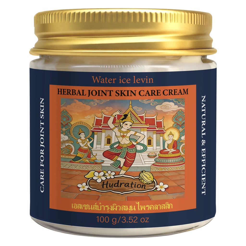 Herbal Joint Care Body Cream – Thai Formula, Moisturizing & Firming Herbal Body Cream Oasis Select dark blue 100g