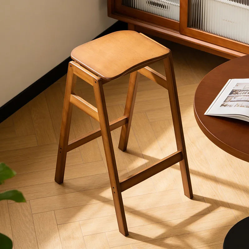 Bar chair Bar chair Cafe high stool Bar chair Simple modern Takashimadai tea table Leisure negotiation chair Oasis Select