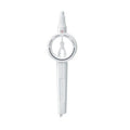 Digital Display Press Compass Ruler Primary School Exam Specific Junior High School Compass Drawing Tool Oasis Select White
