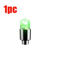 Tire Valve Cap Lights Tire Light for Car Air Valve Caps with Lights for Motorcycles Bicycles Electric Vehicles Lamps Oasis Select 1pc-green light
