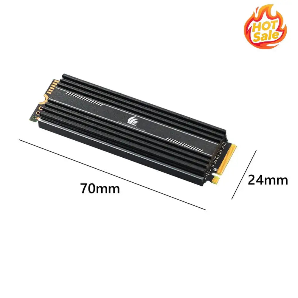 M.2 SSD Heat Sink Aluminum Thermal Cooling Pads Solid State Hard Disk Radiator Oasis Select