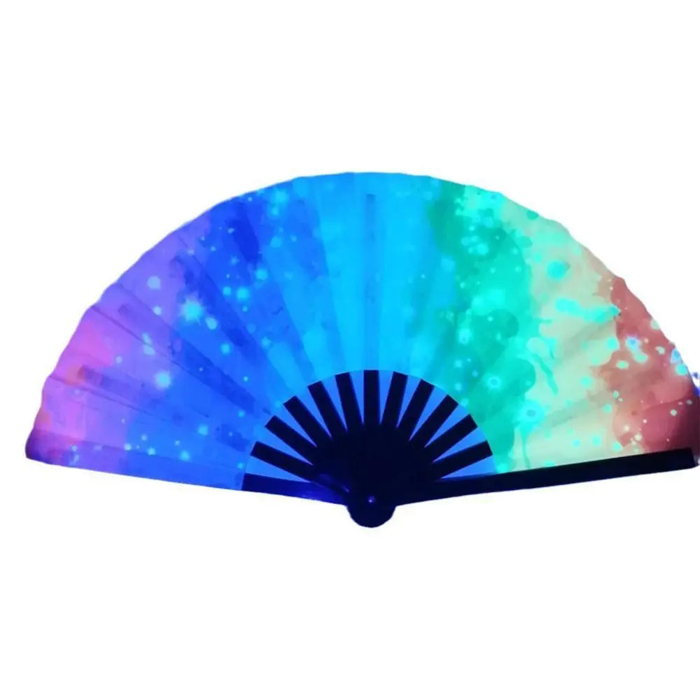 1 pcs Exiquisite Cartoon Summer Gift Bamboo Wooden Cat Patterns Folding Fan Home Decoration Fan Crafts Silk Fan Oasis Select no.8