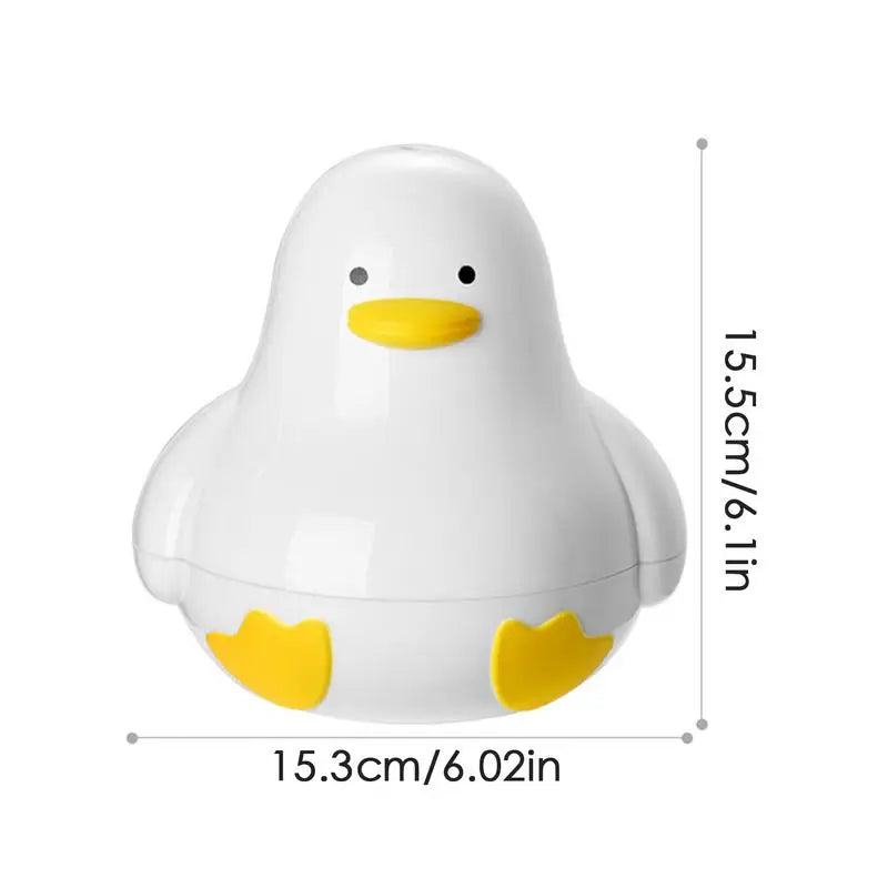 Microwave Egg Steamer 4-Capacity Breakfast Cooker Perfectly Cooked Egg Duck Shaped Microwave Cooking Accessories for Kitchen Oasis Select