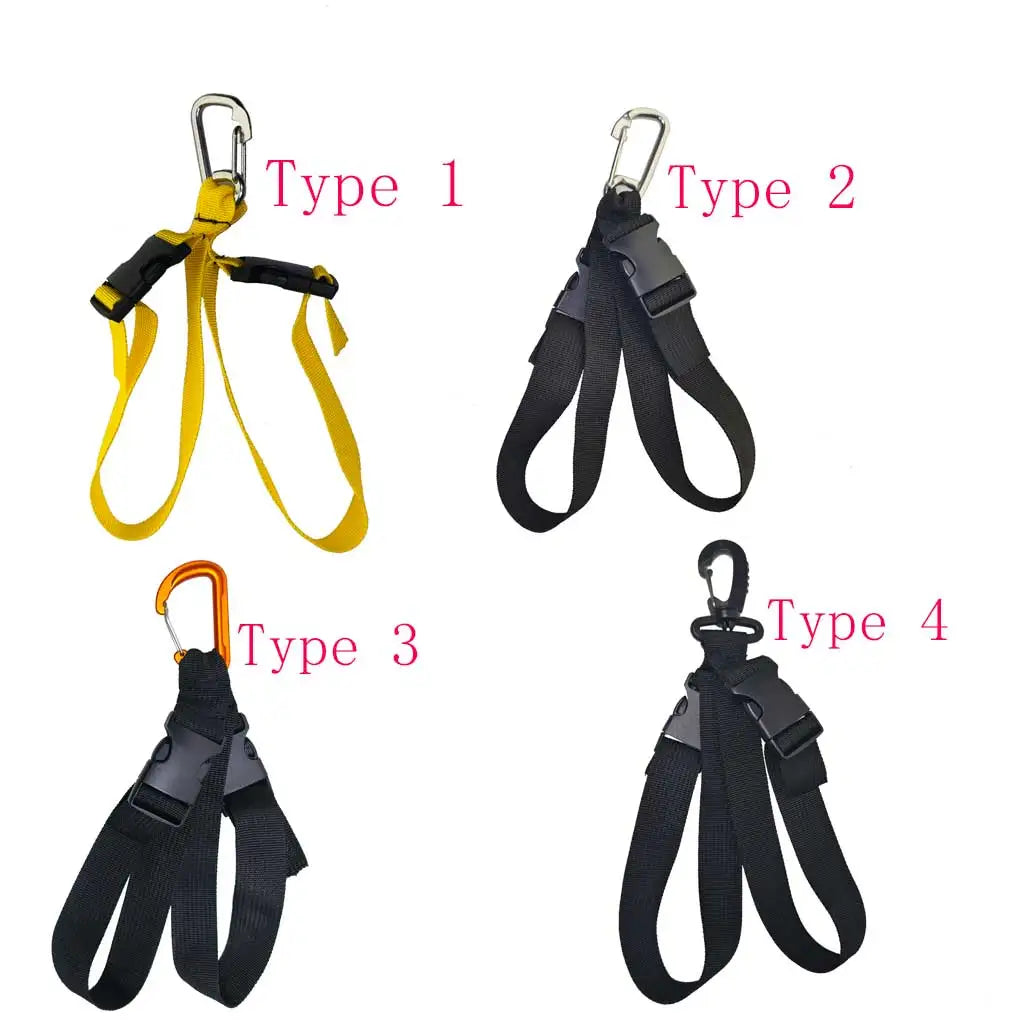 Scubas Diving Quick-Release Fin Buckle Strap Lifting Snorkeling Fin Heel Webbings Straps Clasp Oasis Select