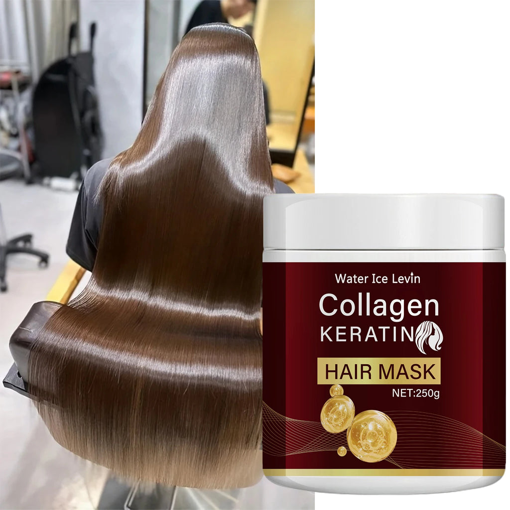 Collagen Keratin Hair Mask, Deeply Nourishes Dry and Damaged Hair, Enhances Elasticity—Rich in Moroccan Argan Oil, Deeply Moisturizes and Softens Oasis Select