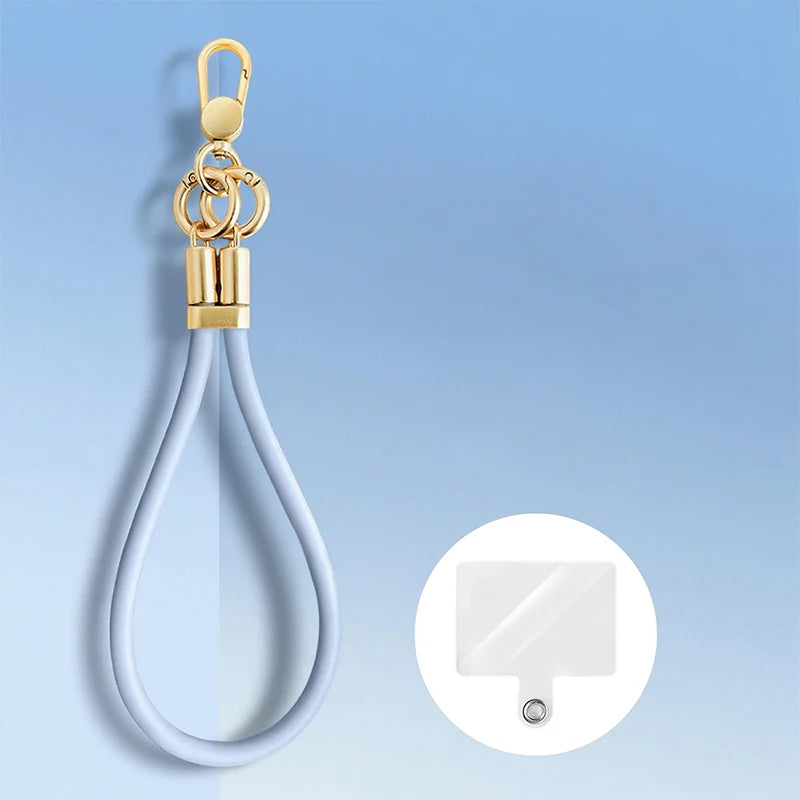 Adjustable Universal Silicone Wrist Strap Phone Case Women's Handheld Keychain Durable Outdoor Bapa Chain Portable USB Oasis Select A2