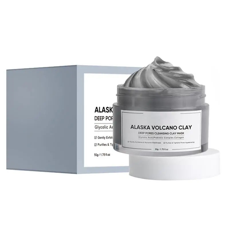 Face Cleansing Mud Mask Deep Cleansing Volcanic Mud Mask For Face Skincare Natural Dead Sea Mud Mask Smearing Volcanic Mud Oasis Select