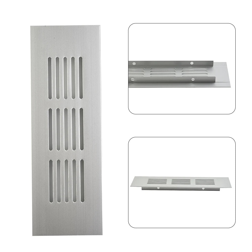50mm Aluminum Ventilation Grille | Cabinet & Wardrobe Air Vent Ventilation Grille Oasis Select