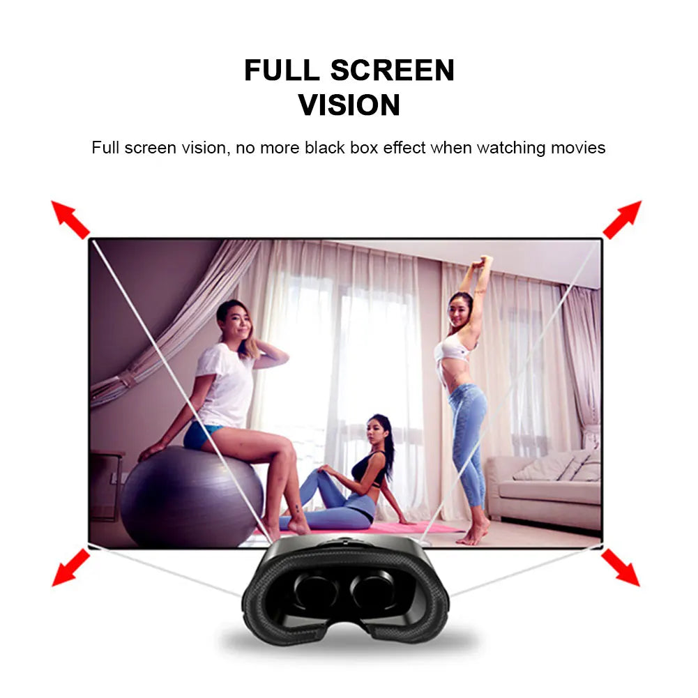 AyeBeau VRG Pro 3D VR Headset for Smartphones Up to 7 Inches