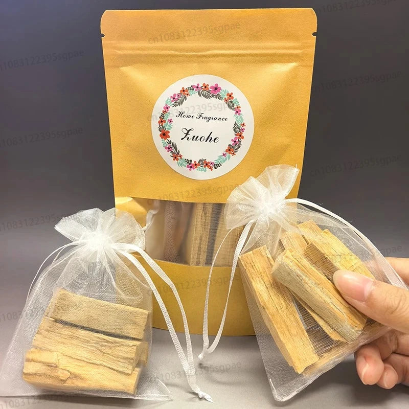 ZUOHE Palo Santo Incense Sticks, Natural Sacred Wood,Holy Wood Fragrance Sachets for Aroma, Home Air Purification and Meditation Oasis Select