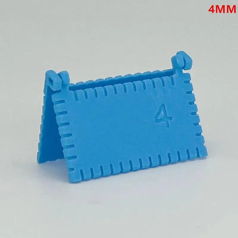1/3 PCS Precision Sewing Guide Template Tool for Consistent Stitches 3/4/5mm Spacing Fabric Embroidery Leather Craft Oasis Select 4mm Blue